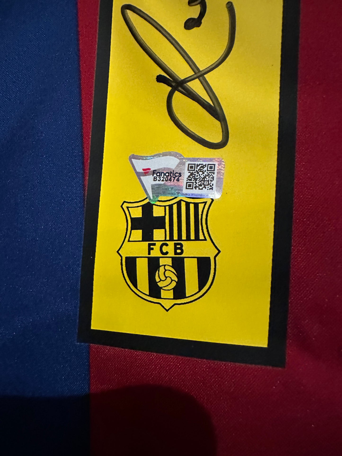 Ronaldinho Fc Barcelona - Signed Shirt/Jersey - Fanatics COA