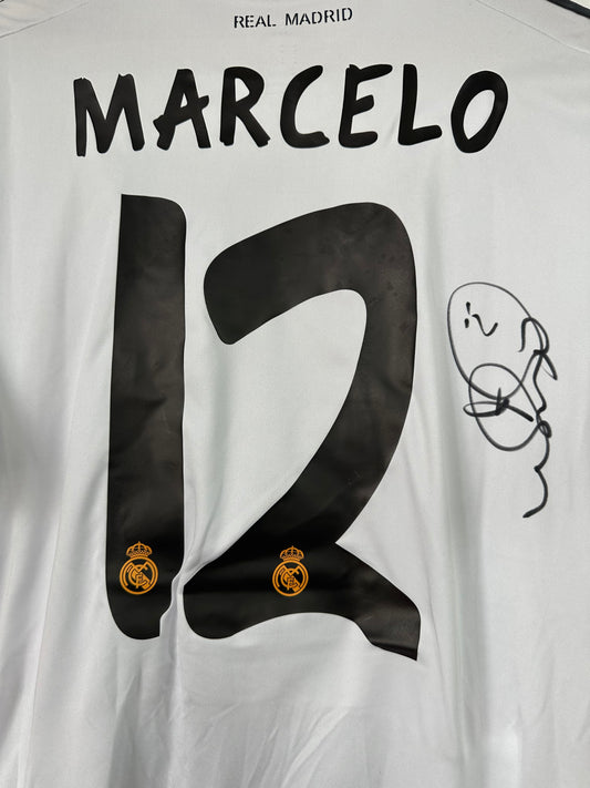 Marcelo Real Madrid - Signed Shirt/Jersey - With Proof