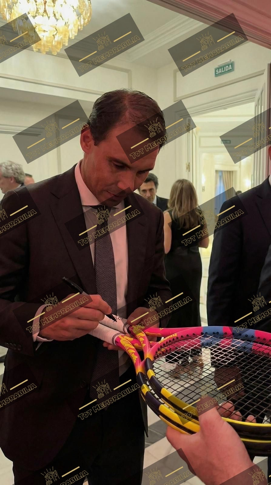 Rafael Nadal Tennis - Signed Babolat Racket - With Proof