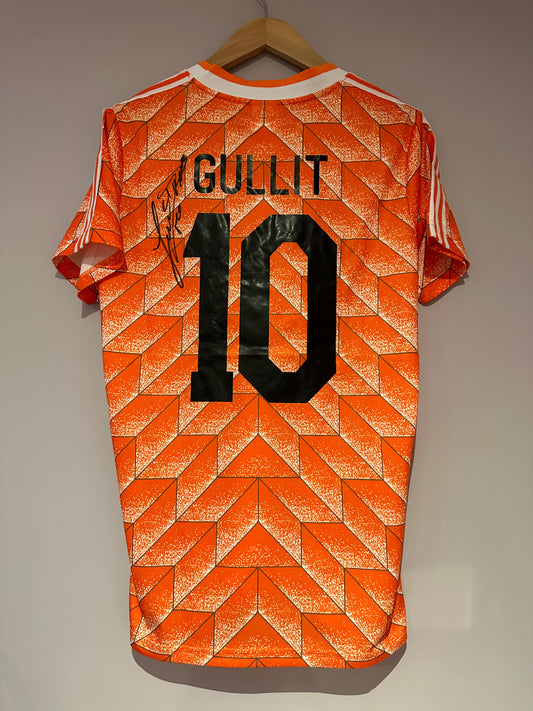 Ruud Gullit Netherlands - Signed Shirt/Jersey - With Video Proof