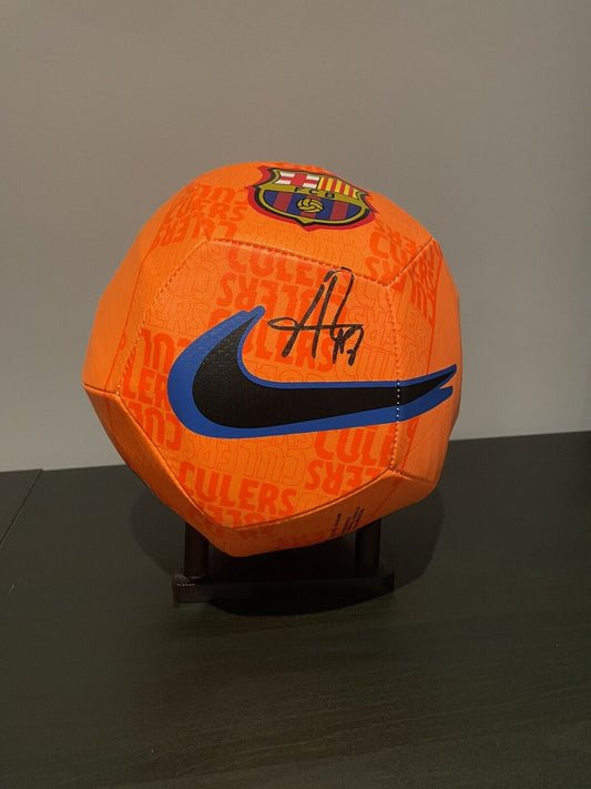 Fc Barcelona signed Jordi Alba Ball With COA